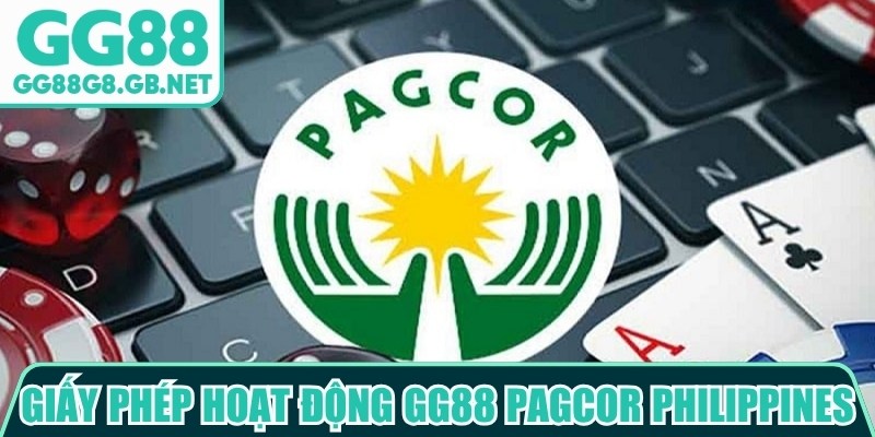 Giấy ph&eacute;p hoạt động GG88 PAGCOR Philippines
