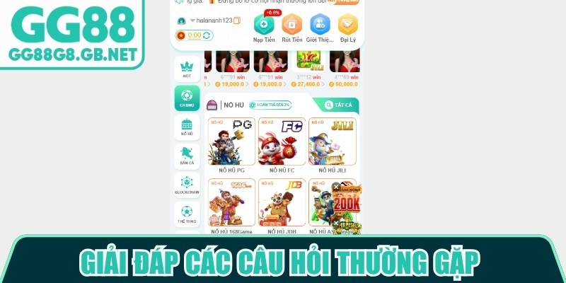 Giải đ&aacute;p c&aacute;c c&acirc;u hỏi thường gặp trong qu&aacute; tr&igrave;nh tải app GG88
