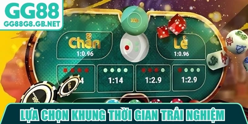 Lựa chọn khung thời gian trải nghiệm phù hợp, duy trì sự tập trung tốt nhất